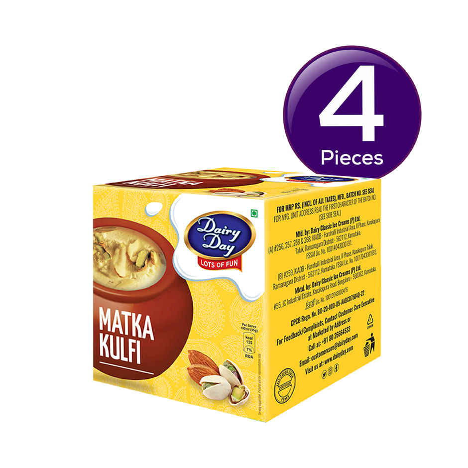 Dairy Day Matka Kulfi Ice Cream Stick Combo