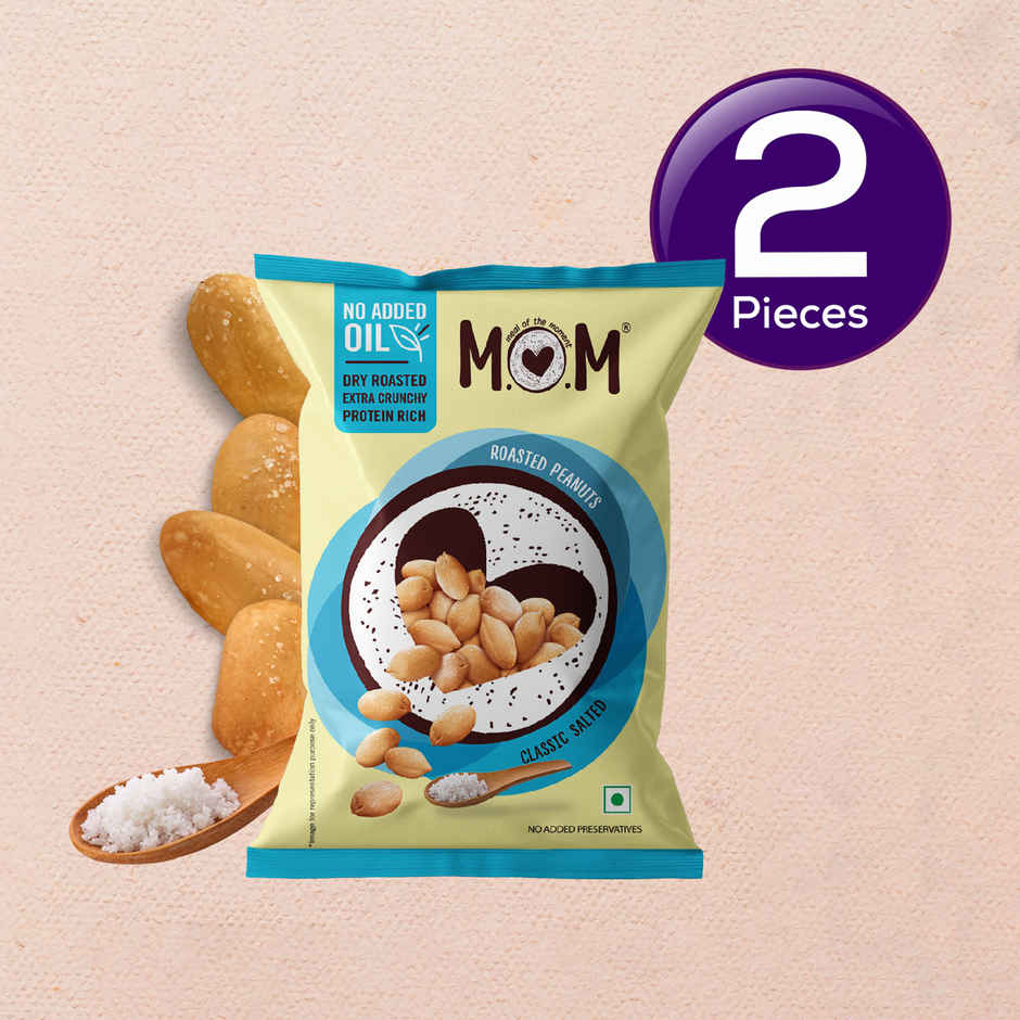MOM Classic Salted Roasted Peanuts Combo