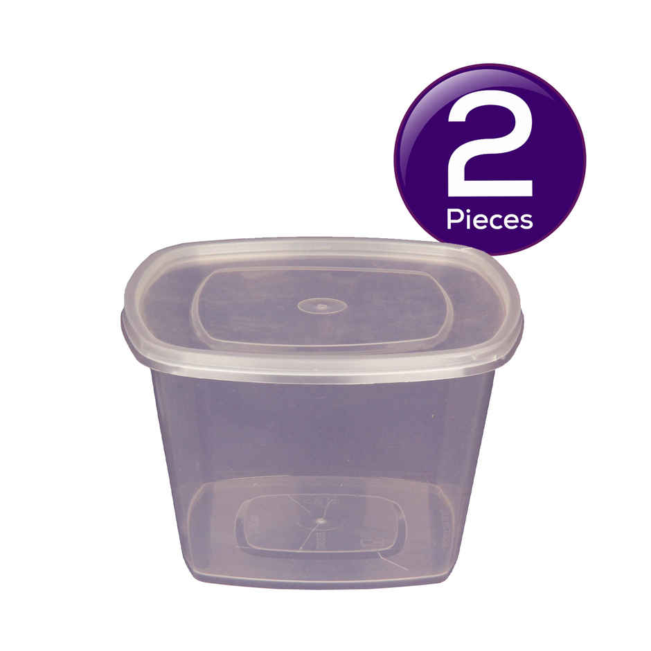 Vinay Trading Reusable Square Tub Container - 500 ml Combo