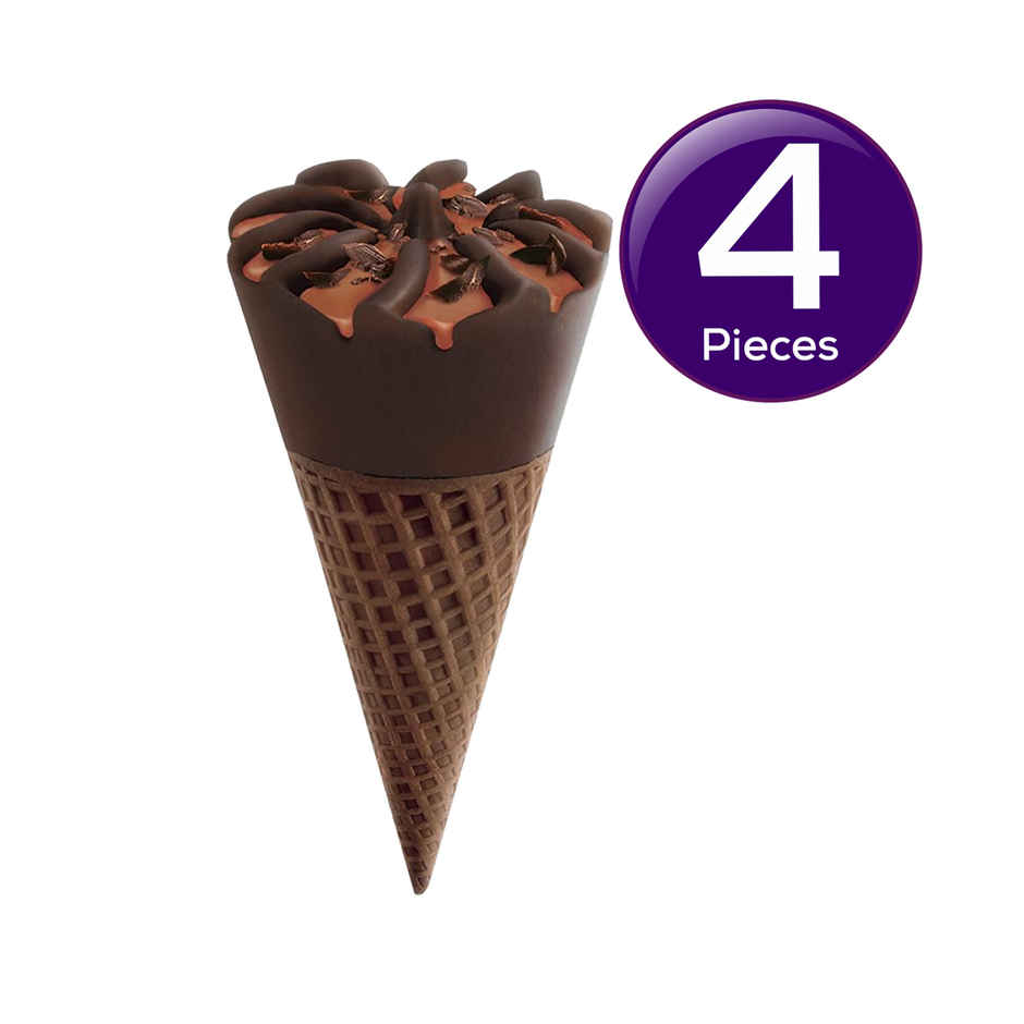 Havmor Dark Chocolate Ice Cream Cone Combo