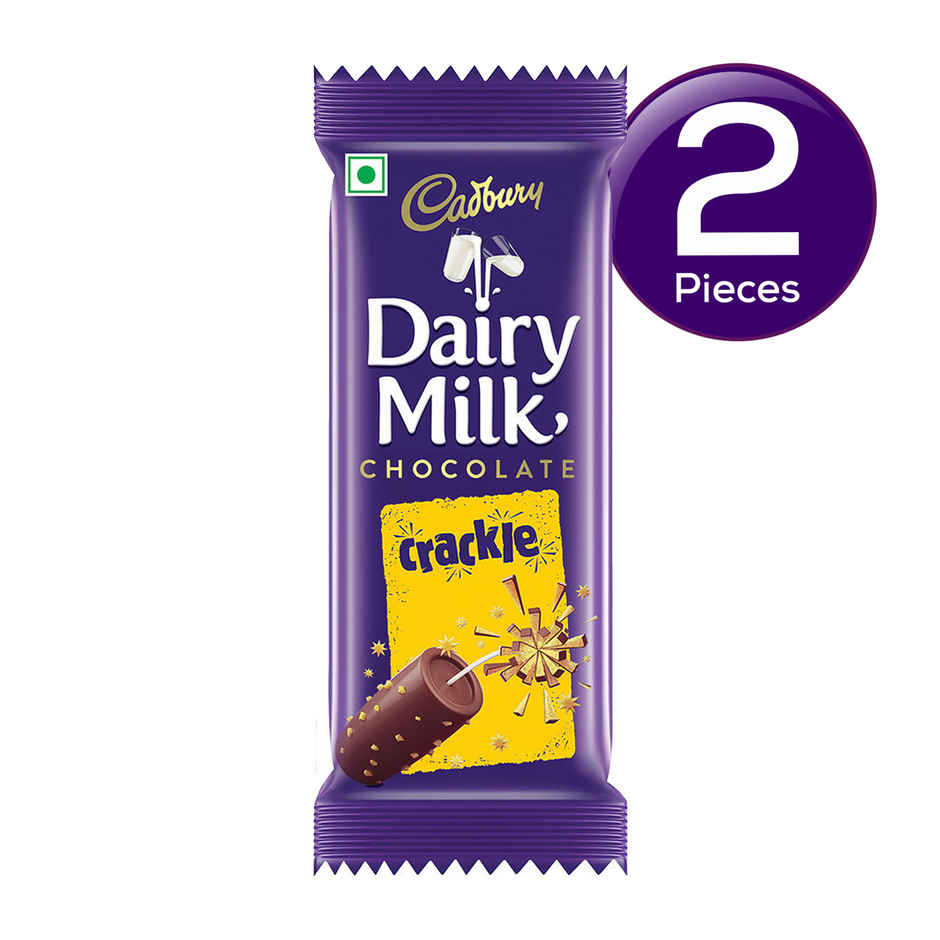 Cadbury Dairy Milk Crackle Chocolate Bar Combo