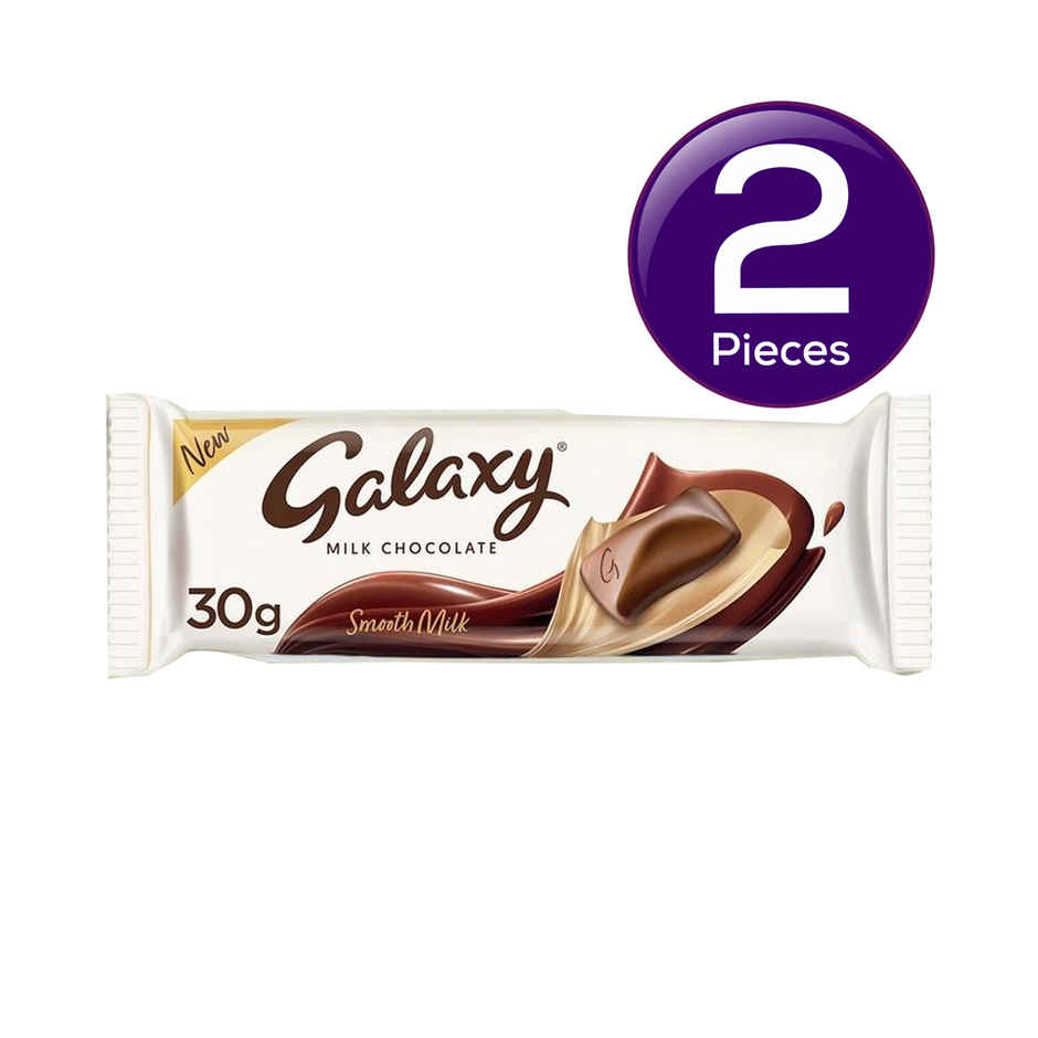 Galaxy Smooth Milk Chocolate Bar Loaded with the Goodness of Milk & Cocoa Combo
