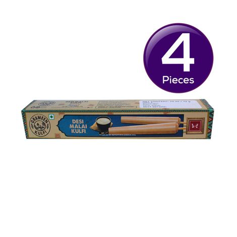 Grameen Desi Malai Kulfi Ice Cream Stick Combo