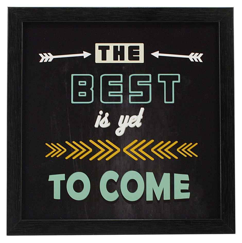 Indianara Set of 4 Motivational Decor Framed Wall Hanging Laminated Paintings Matt Art Prints