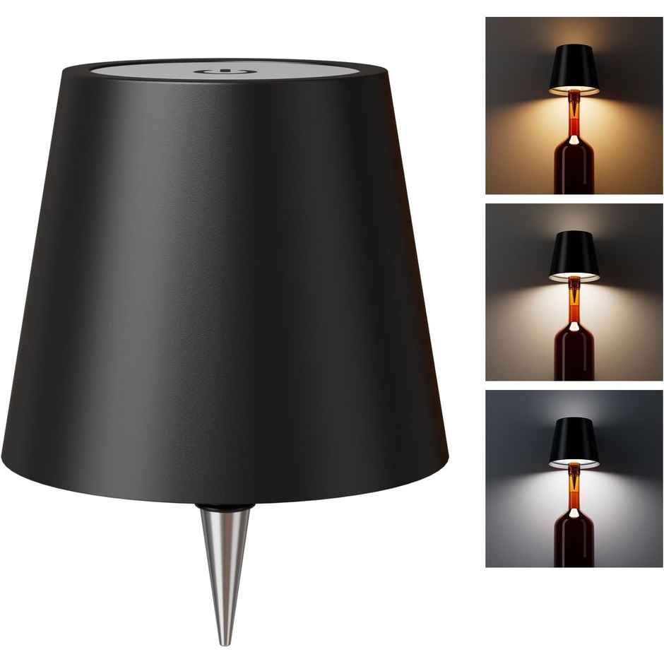 Hashwow Wireless Bottle Lamp Rechargeable Wine Bottle Touch Light