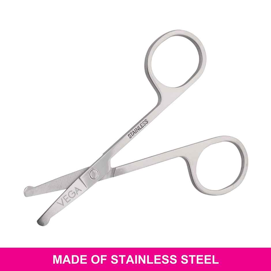 VEGA Stainless Steel Nasal Safety Scissor, (NS-01)