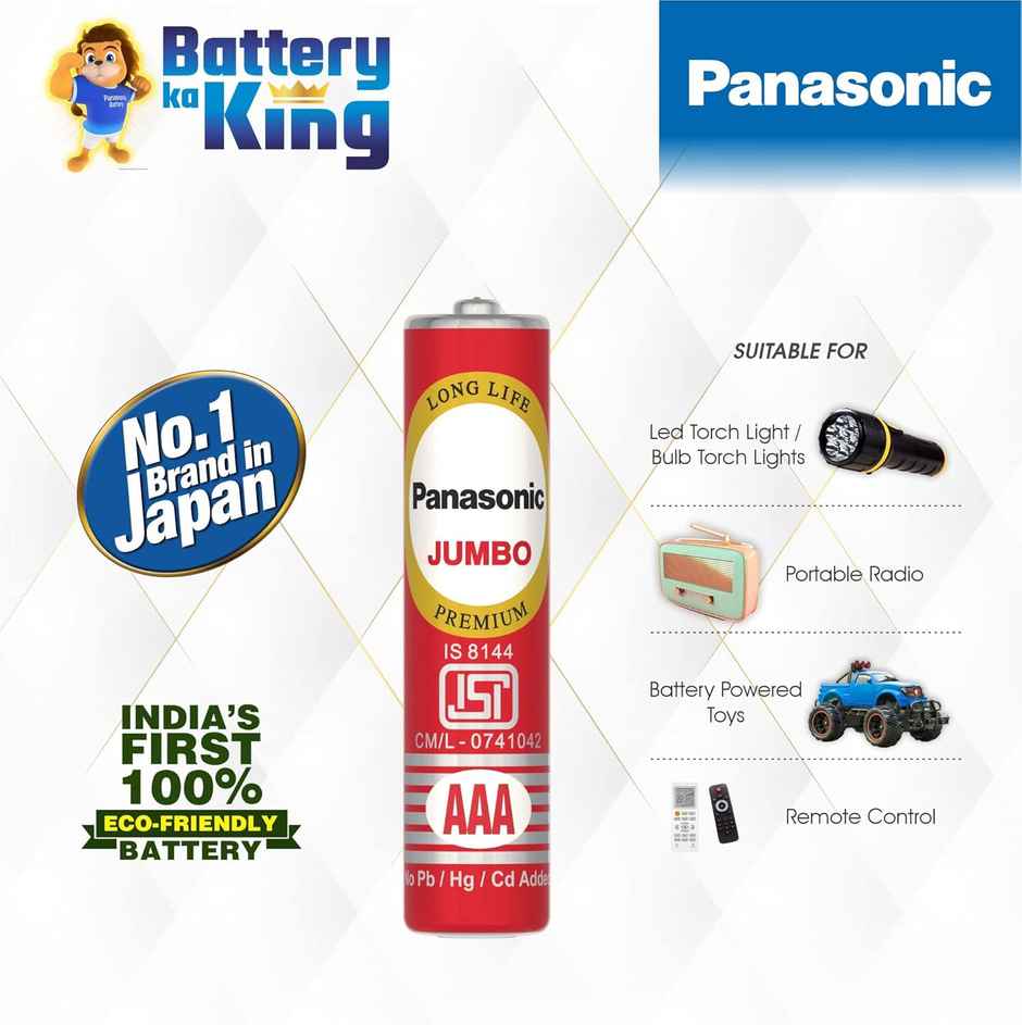 Panasonic Jumbo-Aaa Pk 10
