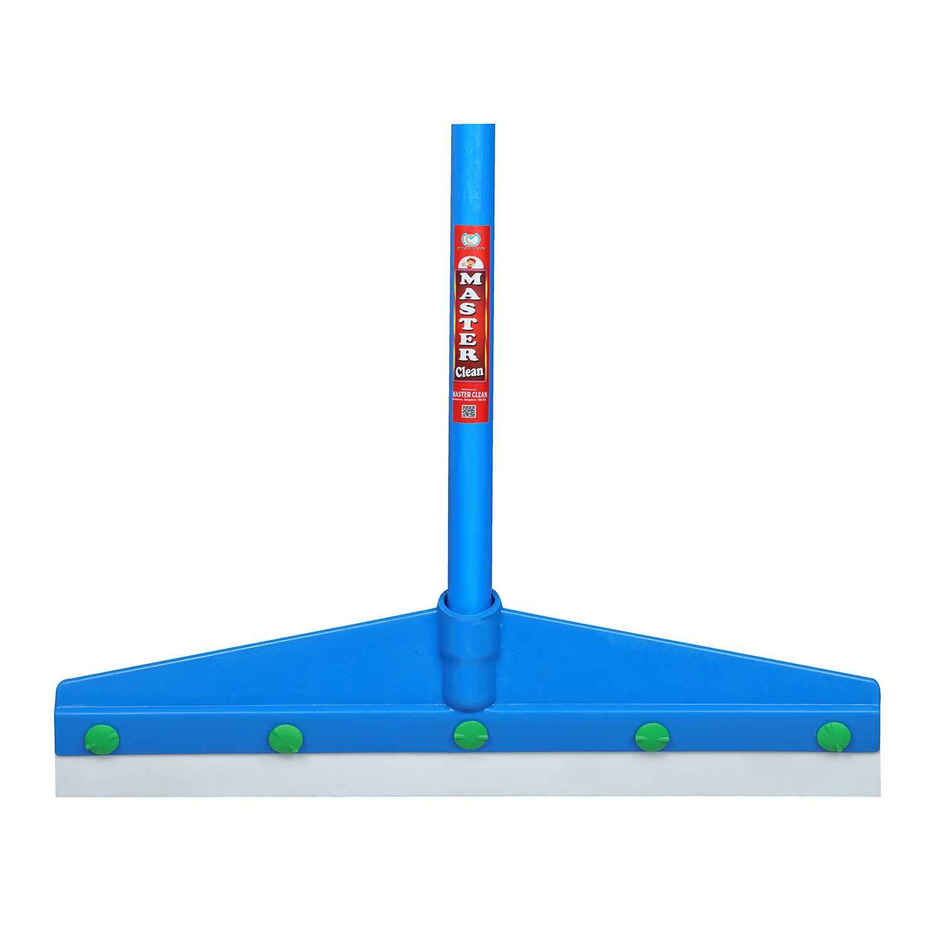 Antzco Blue Plastic Wiper 16" With 4 Feet Metal handle | Blue