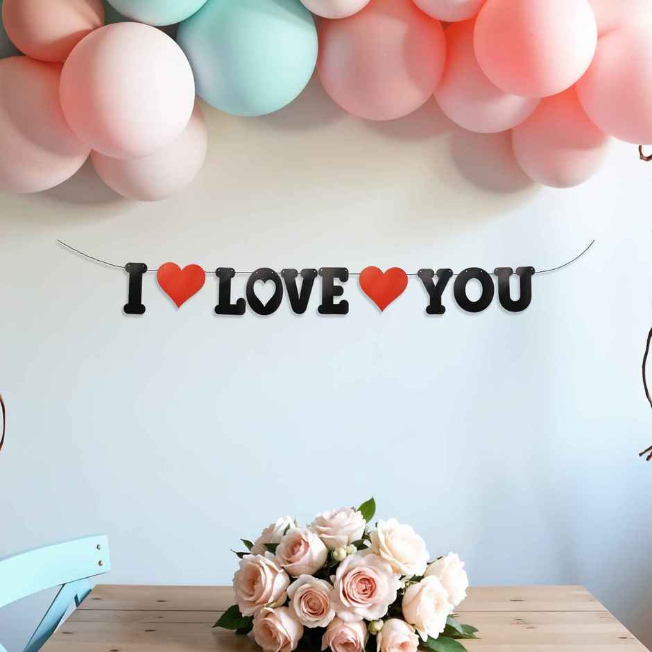 I Love You Banner | Oye Happy
