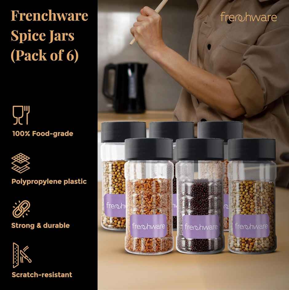 Frenchware Spicejar 135 ml | Set Of 6