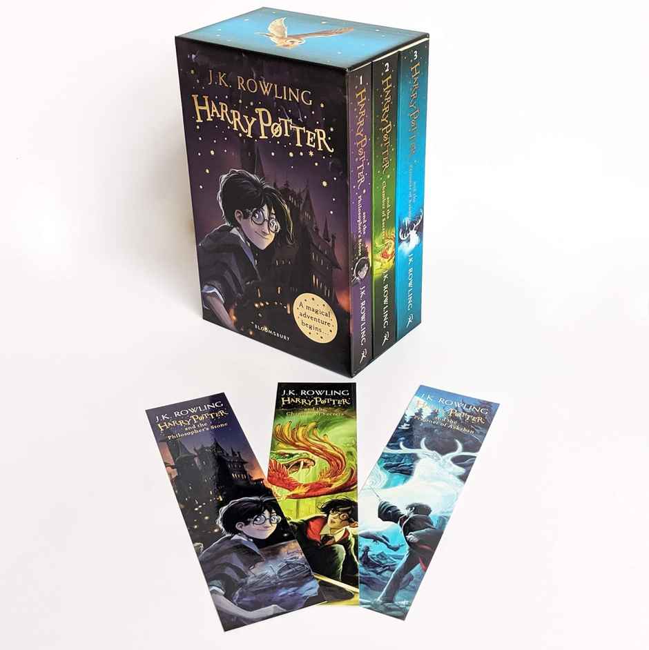 Harry Potter 1–3 Box Set- A Magical Adventure Begins