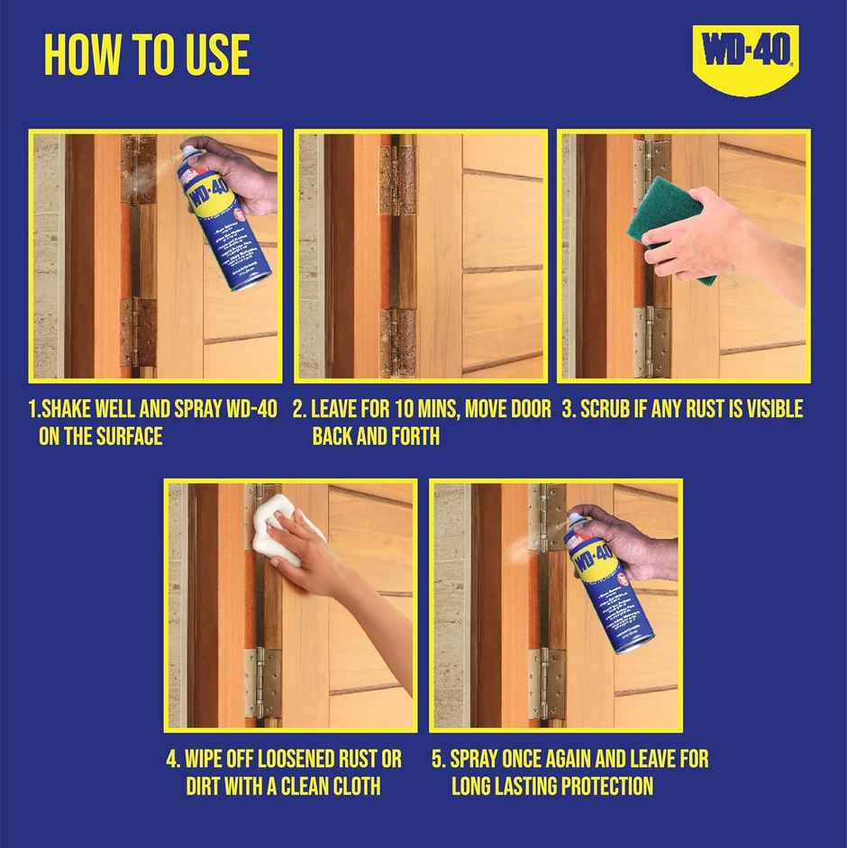 WD40 Multiple Maintenance 420 ml Rust Removal Aerosol Spray (341 g)