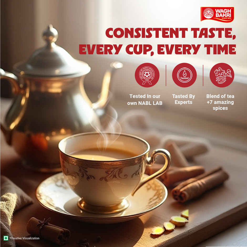 Wagh Bakri Premium Spiced Tea