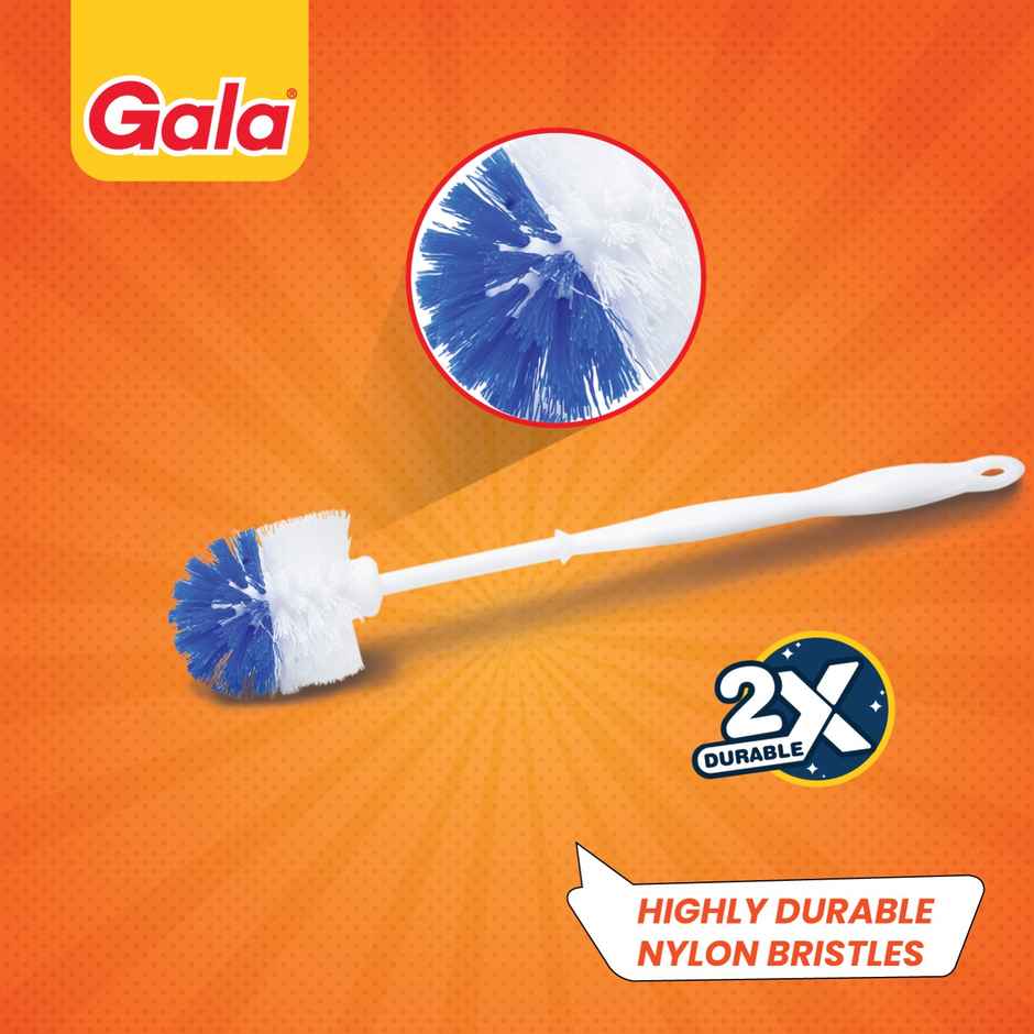 Gala Toilex Toilet Brush With Round Continer Holder