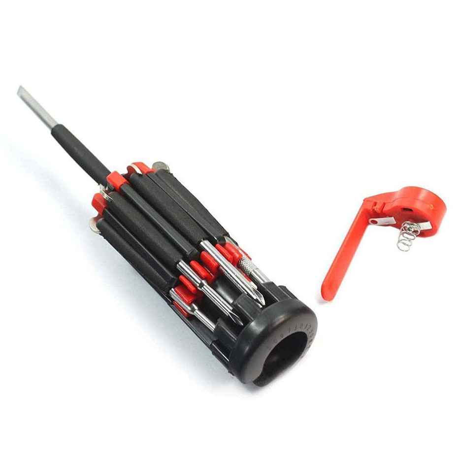 Se7en 8 in 1 Multifunctional Screwdriver Tool Kit Set With Led Light Torch