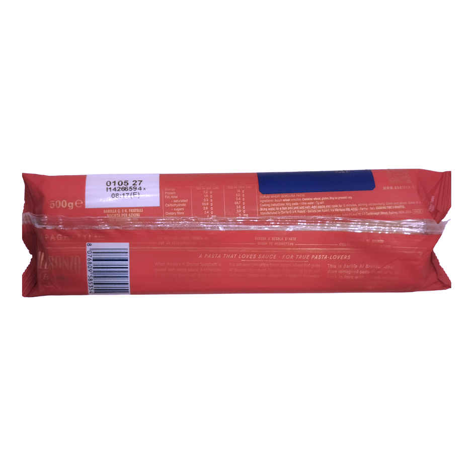 Barilla Pasta Spaghetti Al Bronzo
