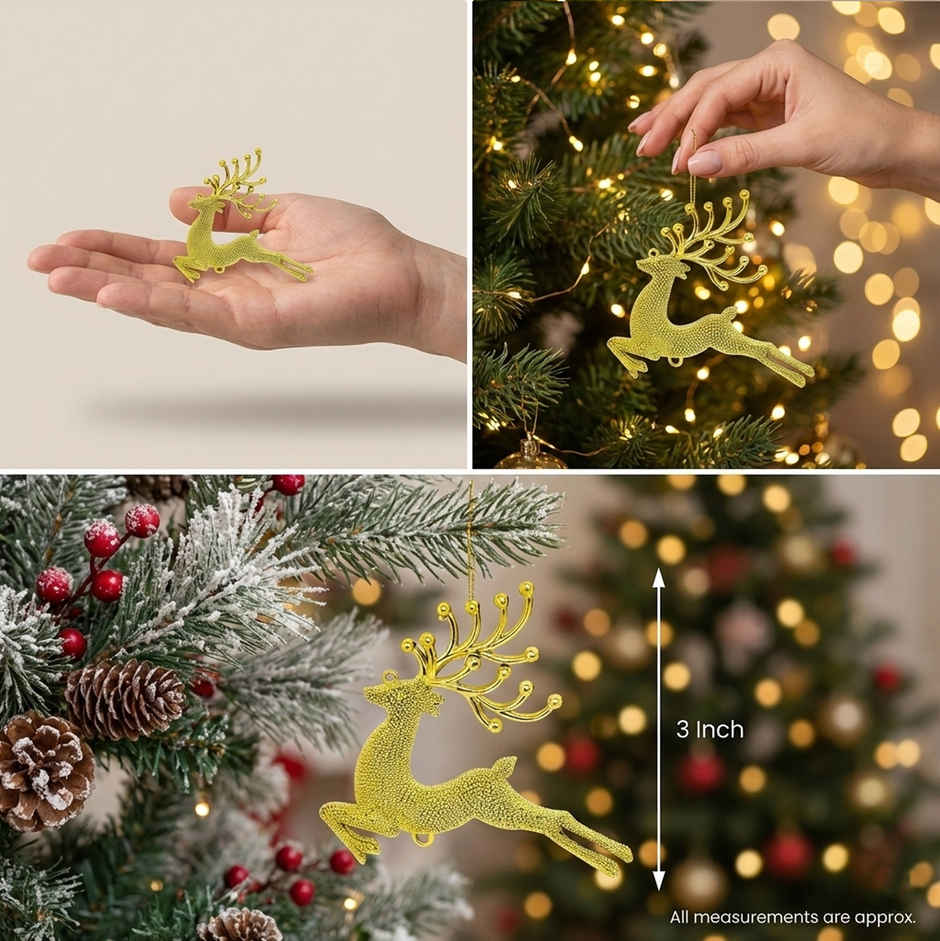Golden Reindeer For Christmas Decoration | Special You