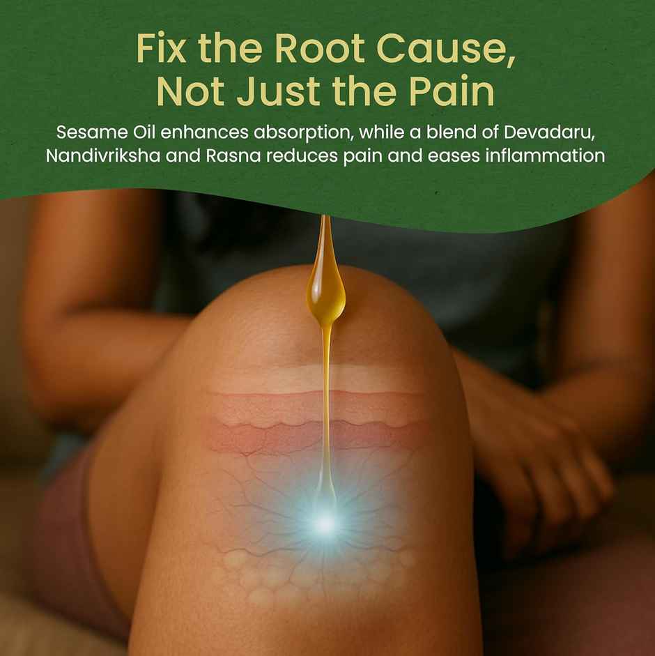 Kerala Ayurveda Myaxyl Joint Pain Relief Oil |Ideal With Hot bags, knee caps, Ankle & Other support