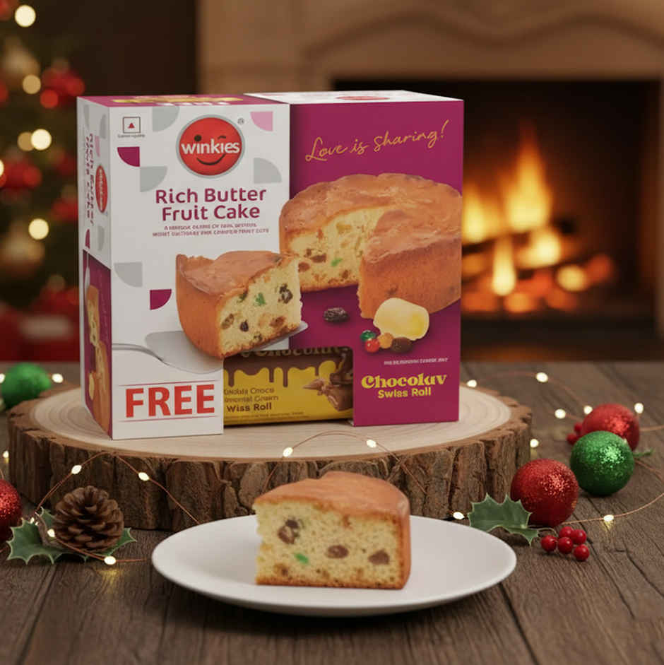 Winkies Cake - Rich Butter Fruit Cake Combo