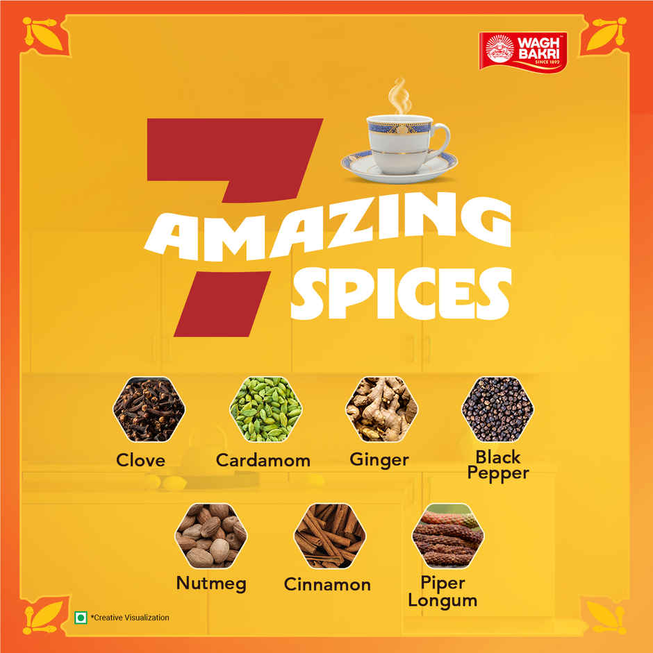 Wagh Bakri Premium Spiced Tea