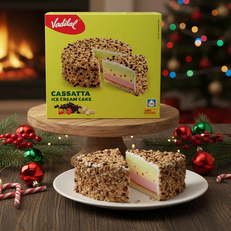Vadilal Cassatta Ice Cream Cake | Creamy Dessert