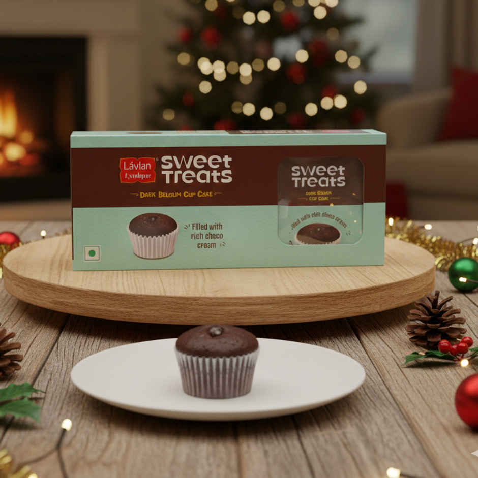 Lavian Exotique Sweet Treats Dark Belgian Cup Cake