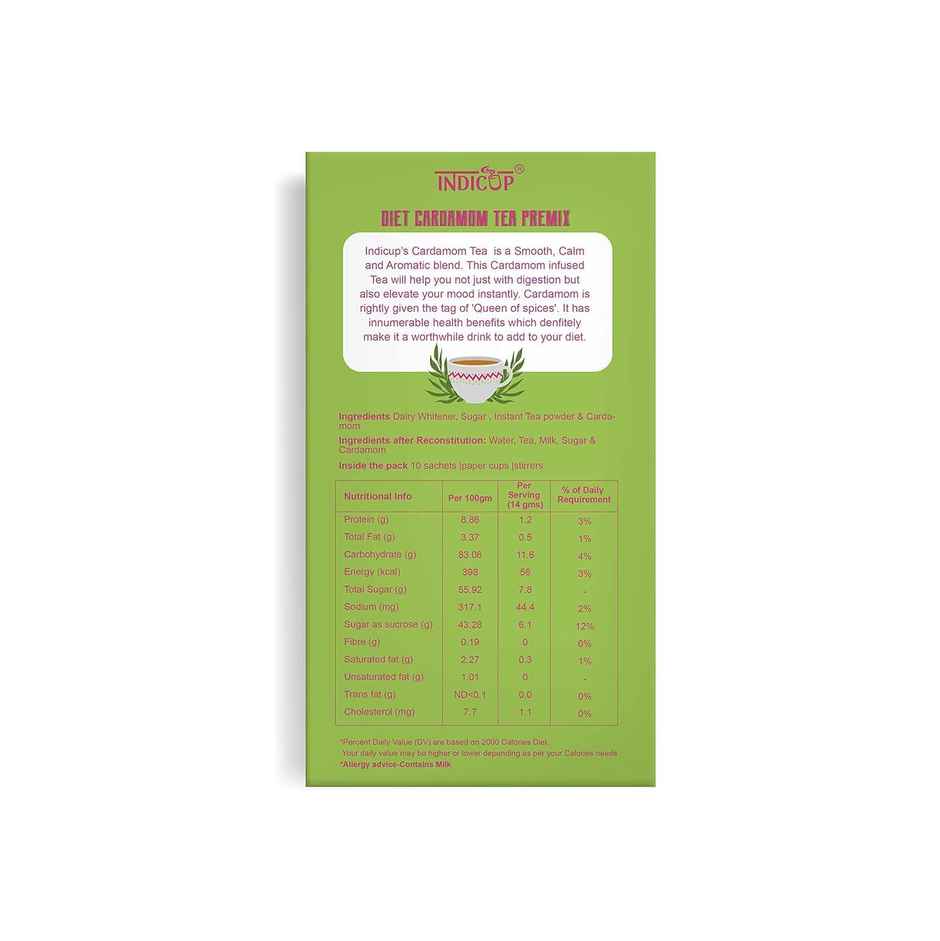 Indicup Cardamom(Elaichi Chai) Tea Premix