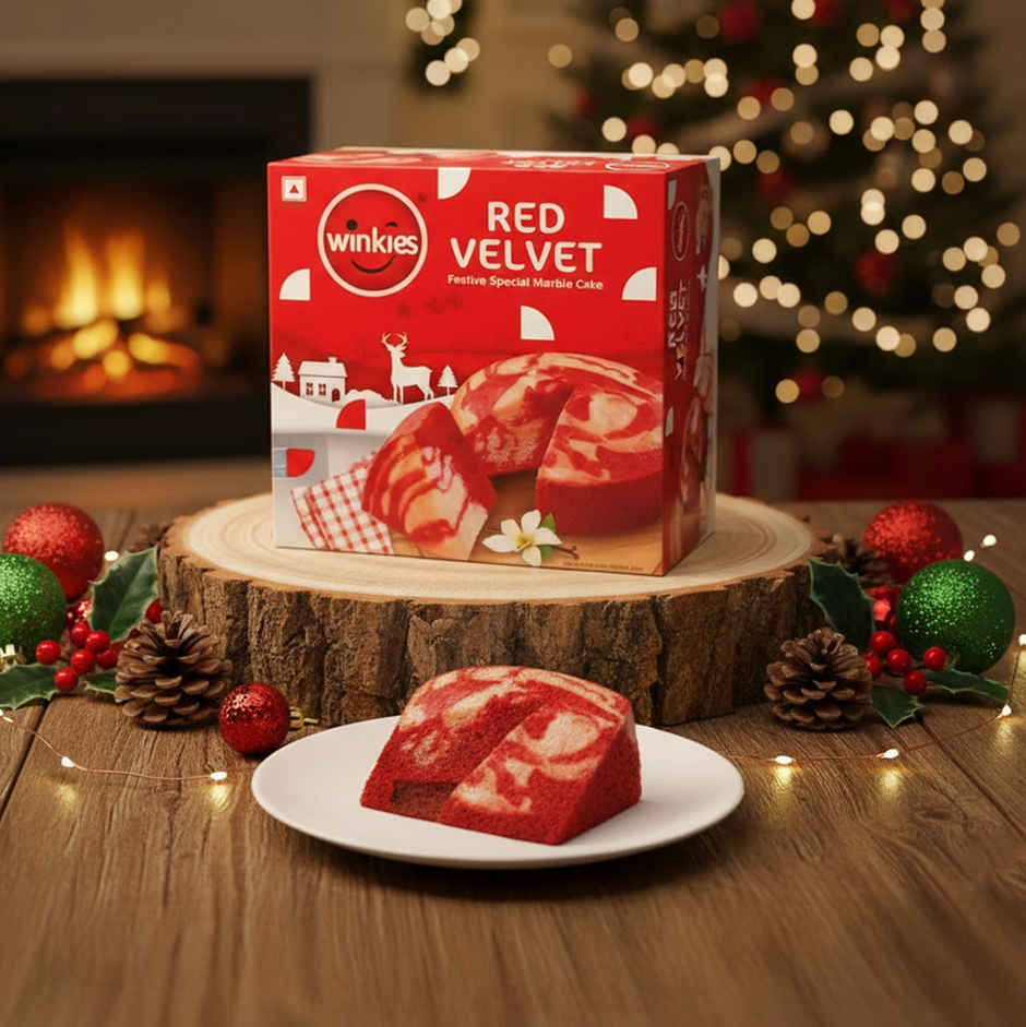 Winkies Red Velvet Marble Cake