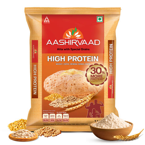 Aashirvaad Atta with High Protein