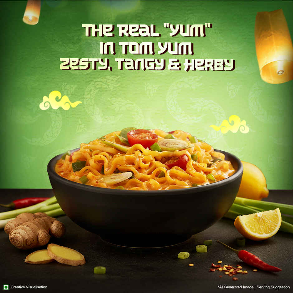 Yippee Thai Tom Yum Noodles