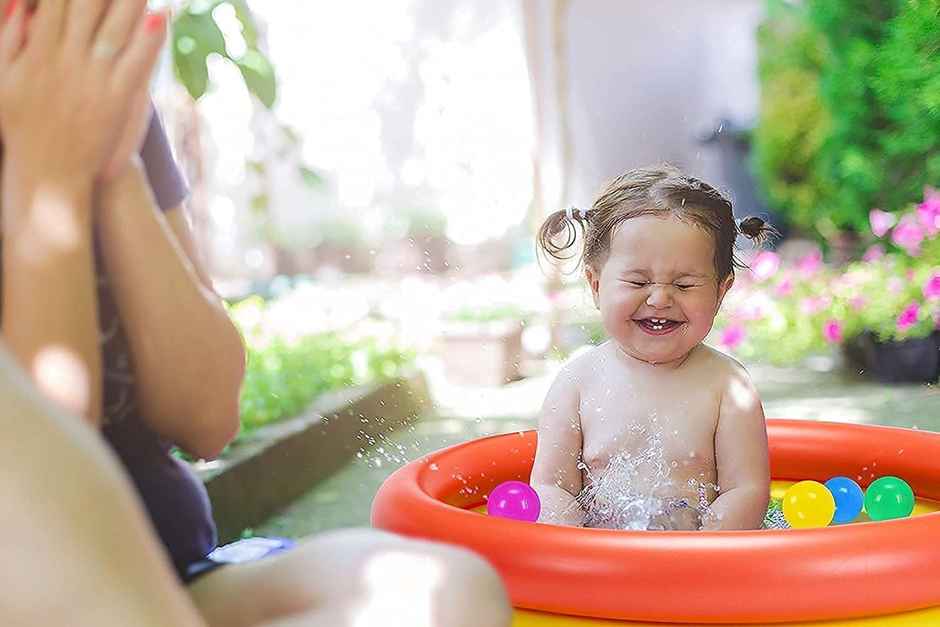 Toyshine 2 Feet Kids Pool | Perfect for Ages 1-3 | Multicolour