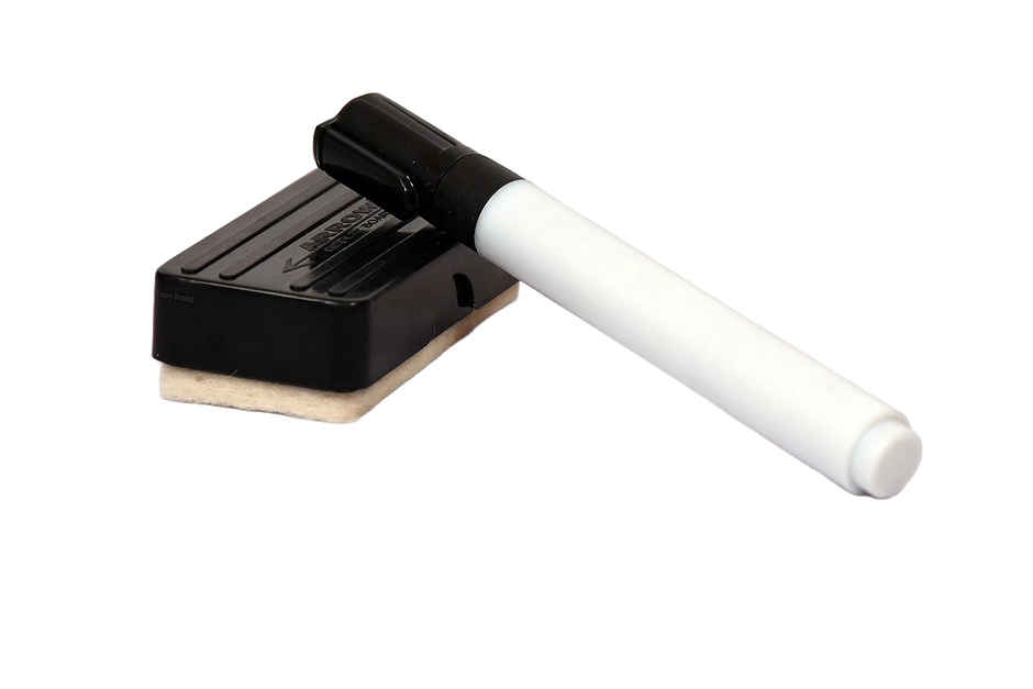 ABK Double Side White + Green Board For Kids 12 InchX18 Inch