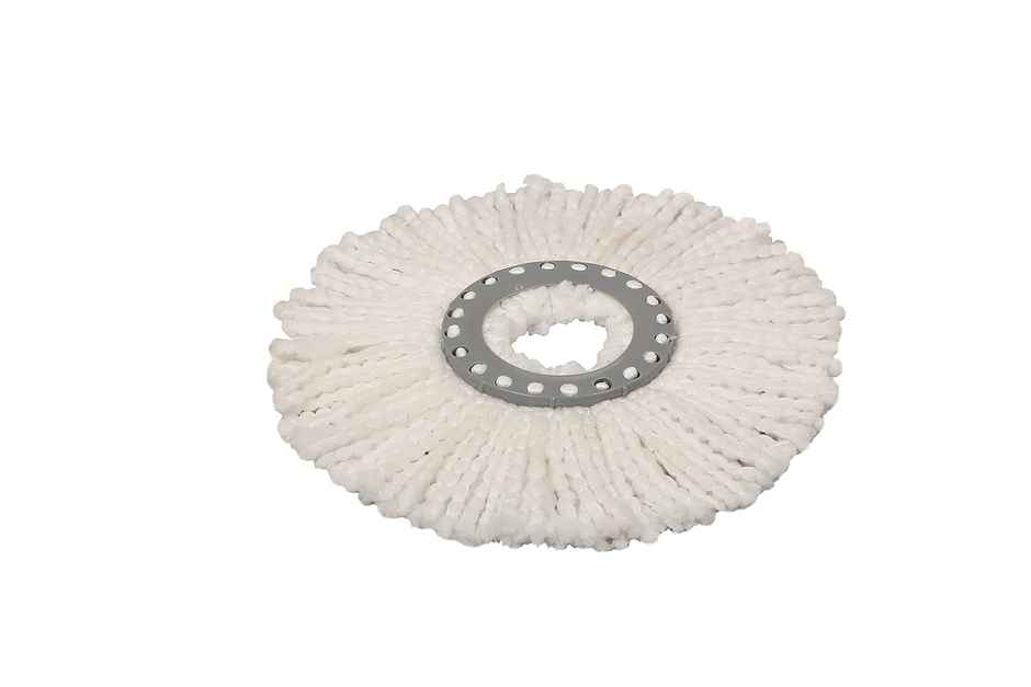 Esquire 360 Bucket Spin Mop Stick With an Additional Refill - Color Grey