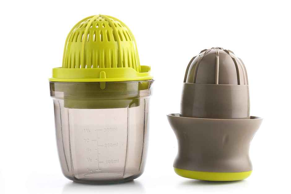 Crystal Plastic Xpress Handy Juicer 2 In 1, Multicolour