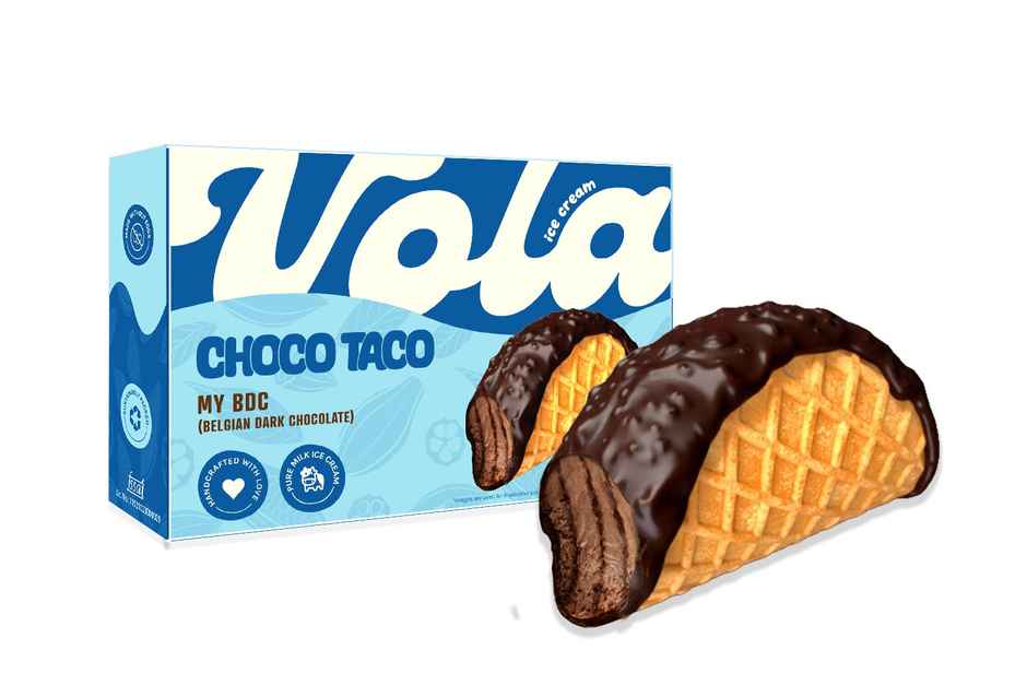 Vola Choco Taco Ice Cream (Single Piece)