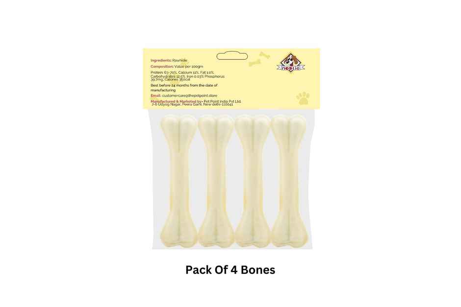 Nootie Dog Treat Chew Bones - 4 inch