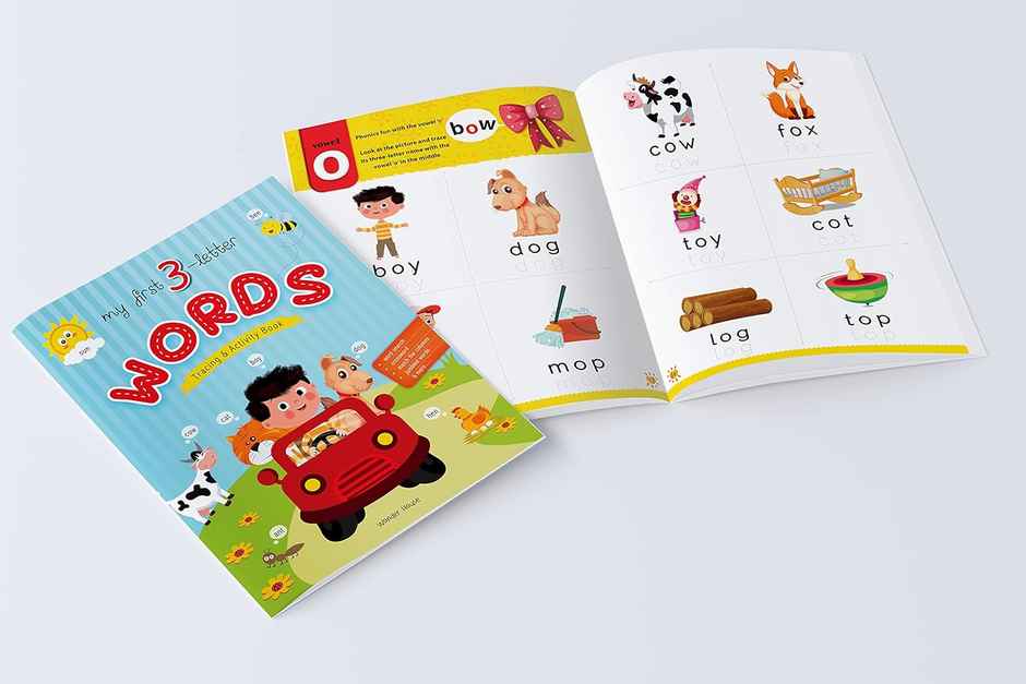 My First 3 Letter Words - Tracing and Activity Book