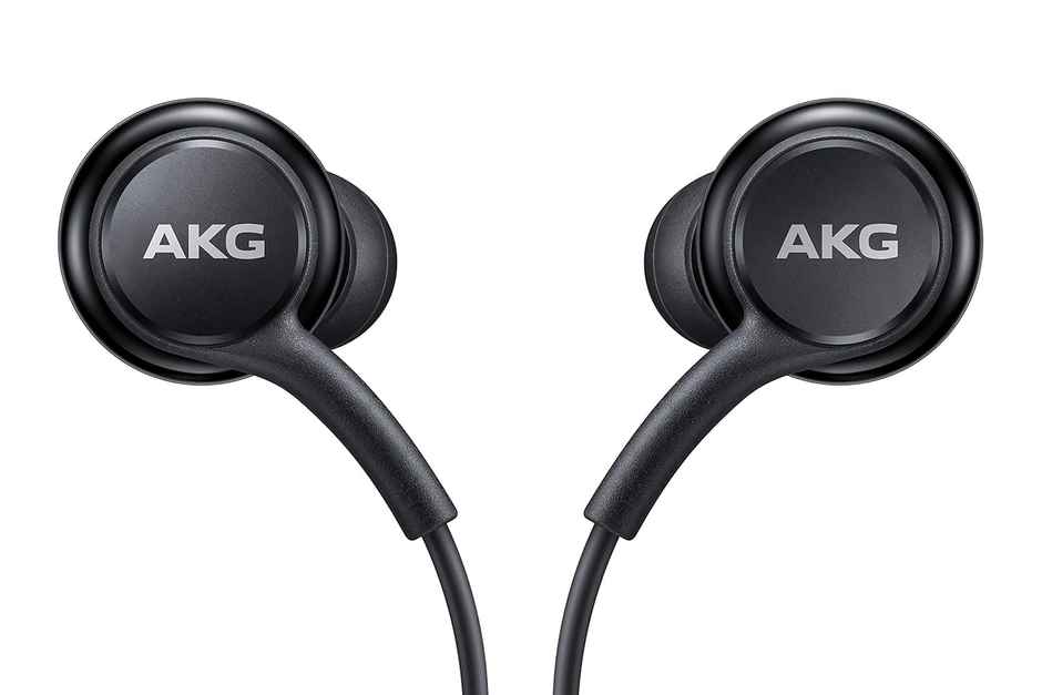 AKG Tuned IC100 Type C Connector Wired Earphones | 1 m Length | AKG-tuned for Superior Sound | Black