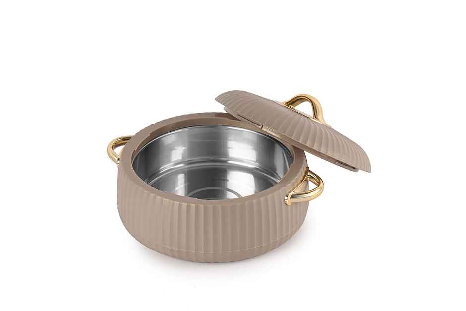 Cello Aurum Luxury Inner Stainless Steel Insulated Hot-pot 1500ml (Colour May Vary)