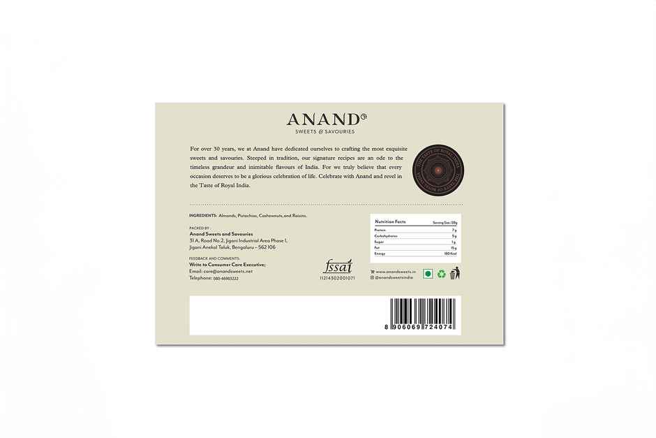 Anand Jheel Bhatti Dry Fruits Box