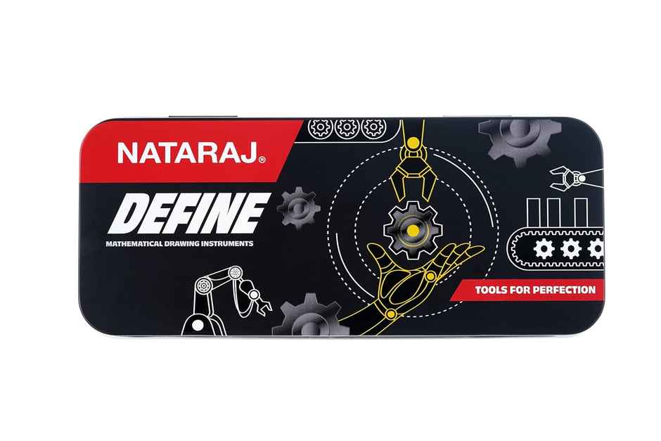 Nataraj Define Mathematical Drawing Instruments Geometry Box | High precision instruments