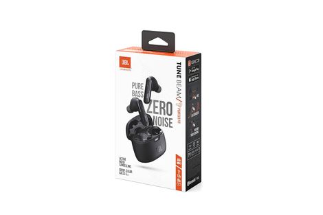 JBL Tune Beam In Ear Wireless TWS Earbuds With Mic, ANC Earbuds (Black)