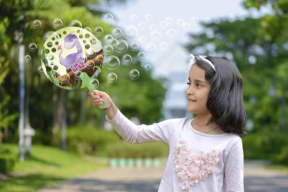 WinMagic Toys Bubble Magic Fan Bubs Dinosaur