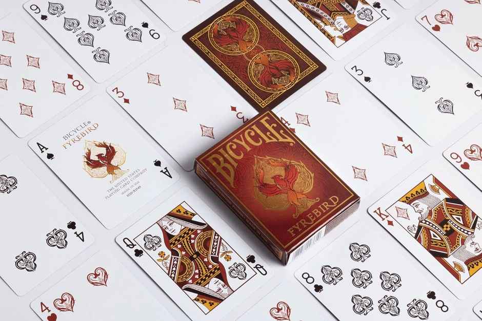 Parksons Bicycle Fyrebird Playing Cards