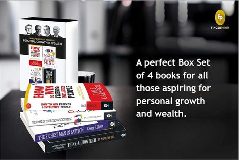 World's Greatest Books For Personal Growth & Wealth - Set Of 4 Books