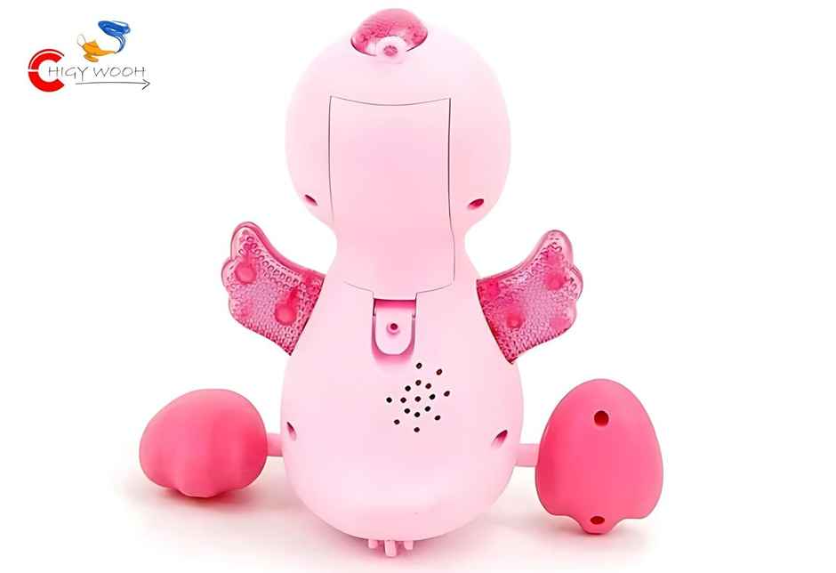 Chigy Wooh Musical Duck Toy for Kids with Lights & Sound | Flapping Wings Toy for Toddlers
