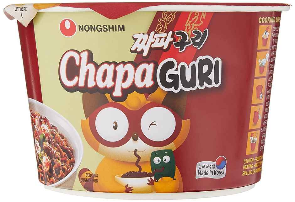 Nongshim Korean Big Bowl Noodle Chapaguri Veg
