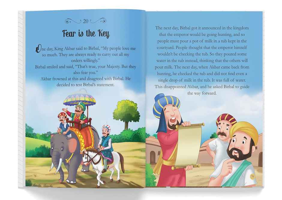 The Illustrated Stories of Akbar and Birbal Classic Tales from India