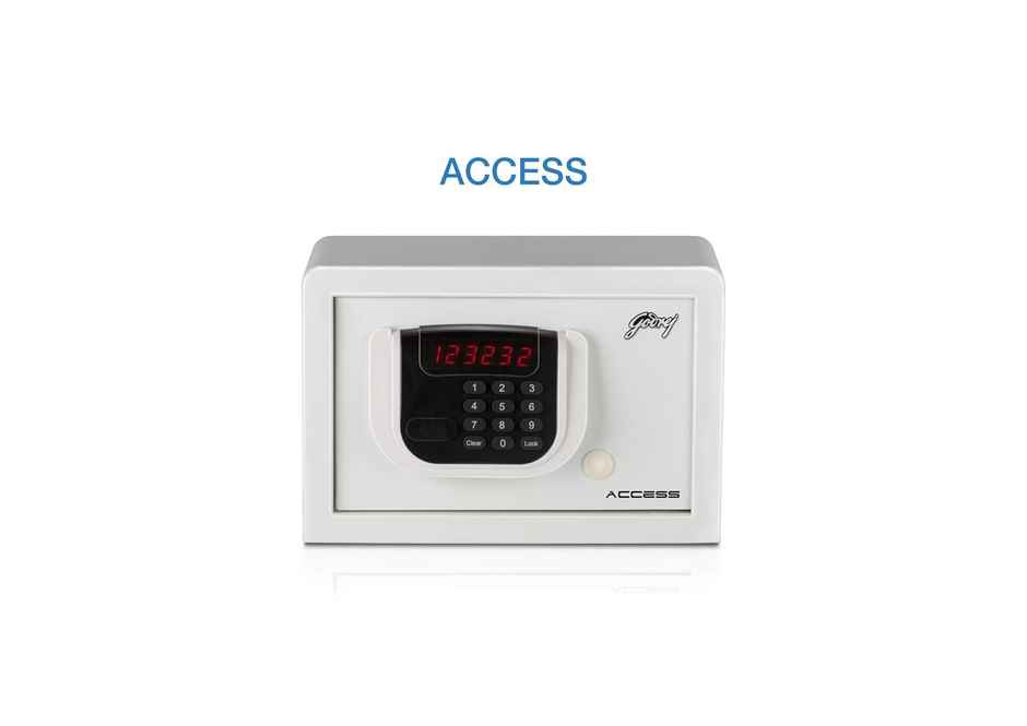Godrej Security Solutions Access SEEC9060 Electronic Safe | 8 L| Ivory