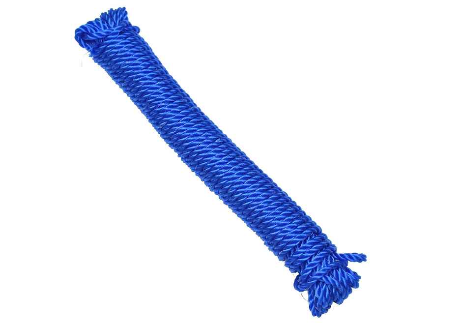 Swastik Housewares Nylon Rope | Blue - 10 m Combo